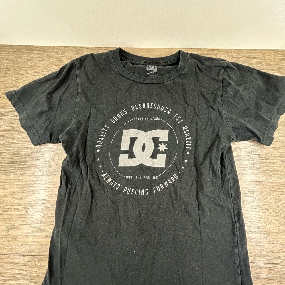 DC Boys Black Logo Tee